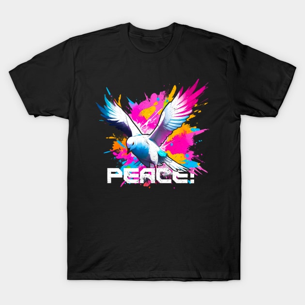 Dove of Peace - no war T-Shirt by design-lab-berlin